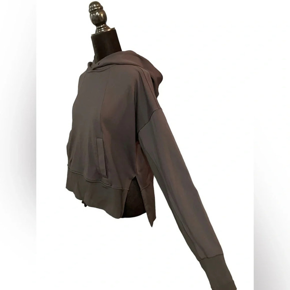 ATHLETA (Fall 2020) Mission Hoodie Black Sweatshirt size S - Picture 5 of 8